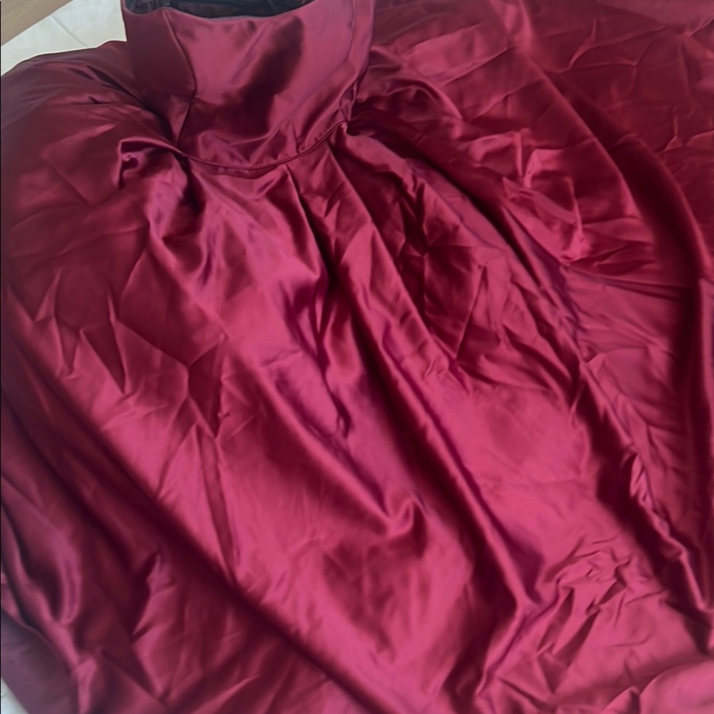 Camille La Vie Burgundy Dress